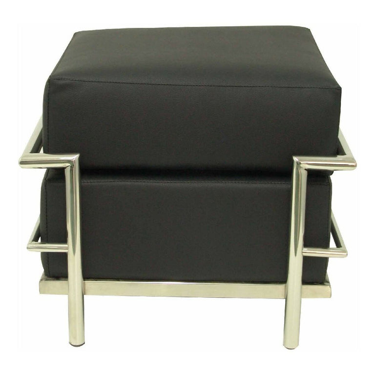 Repose-pied P&C 57PSPNE Simili Cuir Noir