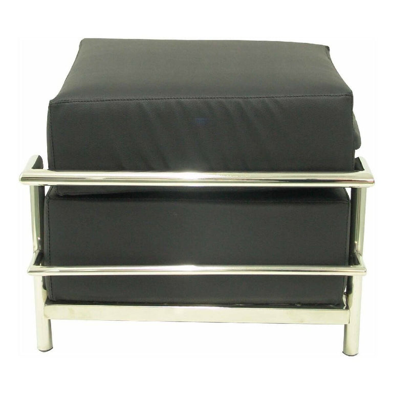 Repose-pied P&C 57PSPNE Simili Cuir Noir