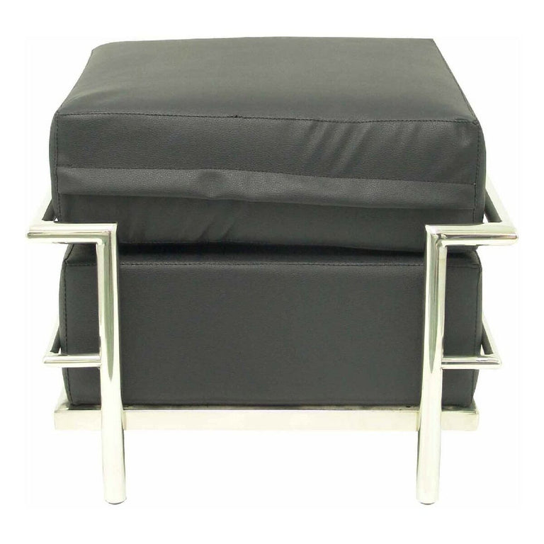 Repose-pied P&C 57PSPNE Simili Cuir Noir