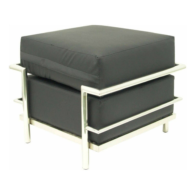 Repose-pied P&C 57PSPNE Simili Cuir Noir