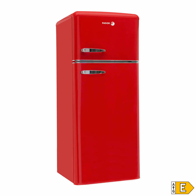 Réfrigérateur FAGOR 3FFV1455R   144 Rouge Rétro (55 x 61.5 x 144 cm)