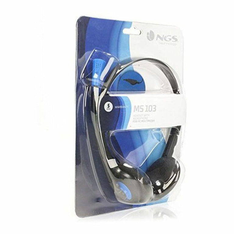 Casques avec Microphone NGS NGS-HEADSET-0003