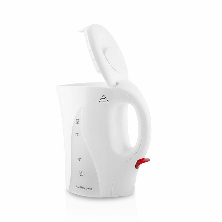 Bouilloire Orbegozo KT 4100 Acier Blanc 1000 W 1 L