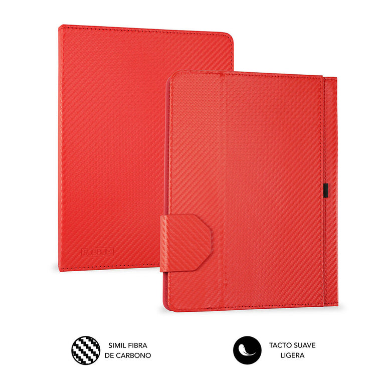 Housse pour Tablette et Clavier Subblim KEYTAB PRO 10.1" Rouge