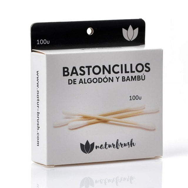 Cotons-Tiges Naturbrush Bastoncillos Organique 100 pcs
