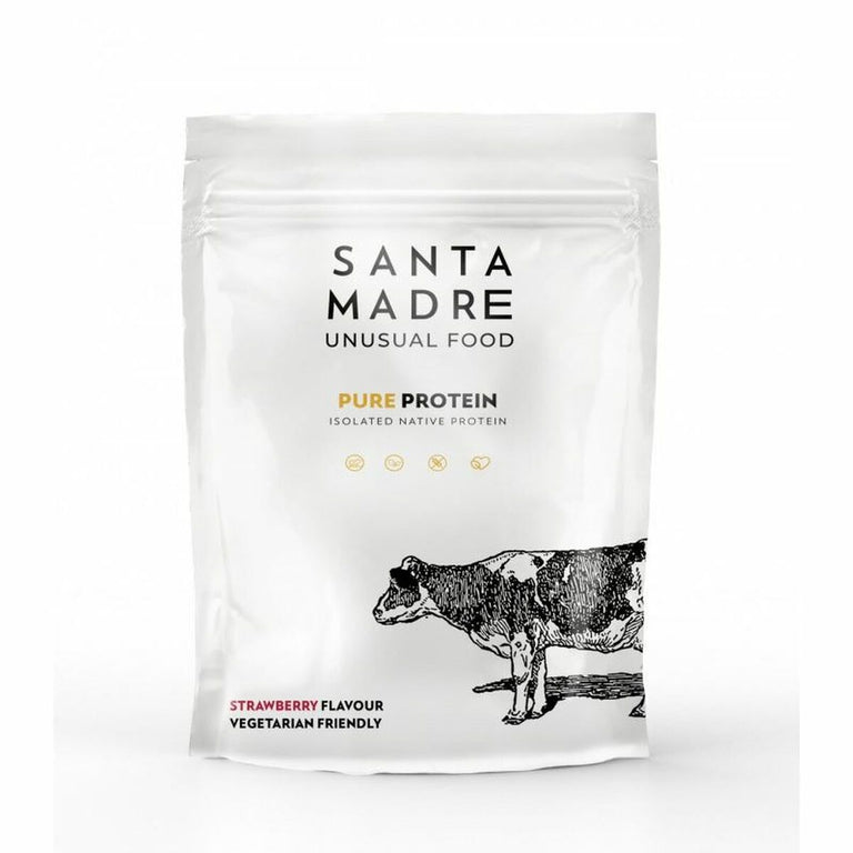 Protéine sérum Santa Madre Pure Protein Fraise (500 g)