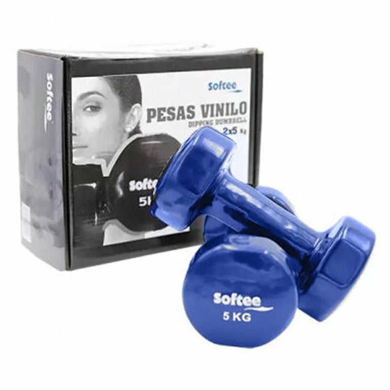 Haltères Jim Sports 24519.UNI.10 Bleu 5 kg