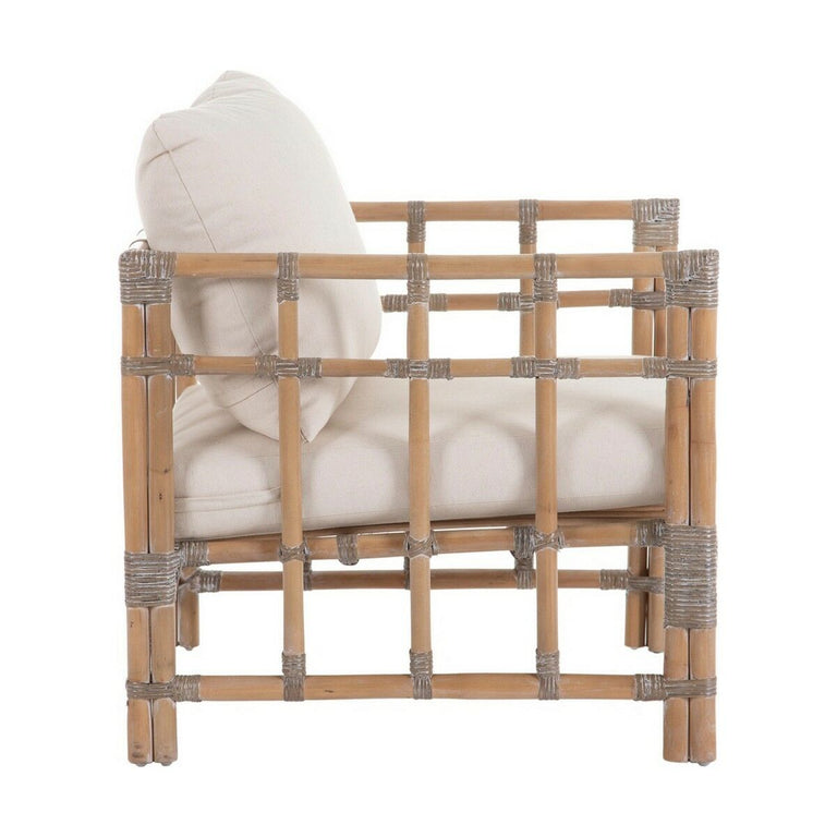 Fauteuil 67 x 73 x 64 cm Naturel Rotin