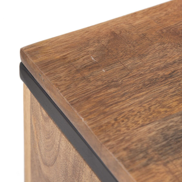 Meubles de télévision AVA 148 x 45 x 50 cm Naturel Bois de manguier