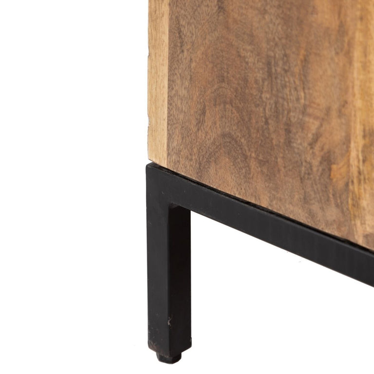 Meubles de télévision AVA 148 x 45 x 50 cm Naturel Bois de manguier