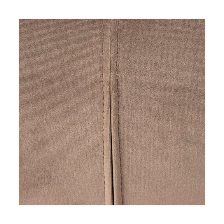 Fauteuil 74 x 67 x 87,5 cm Tissu Synthétique Métal Taupe