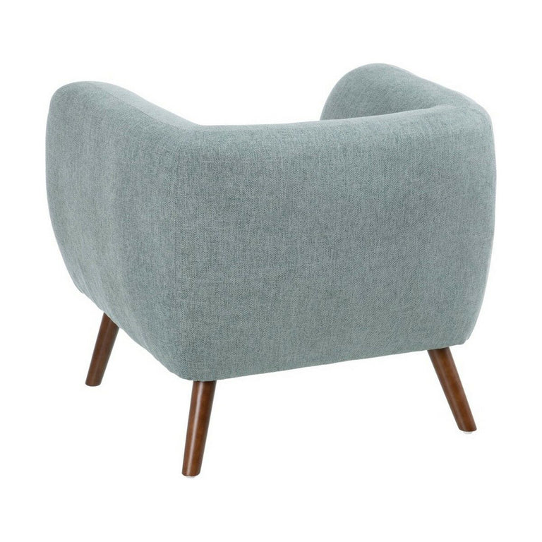 Fauteuil 81 x 73 x 70 cm Tissu Synthétique Bleu Bois