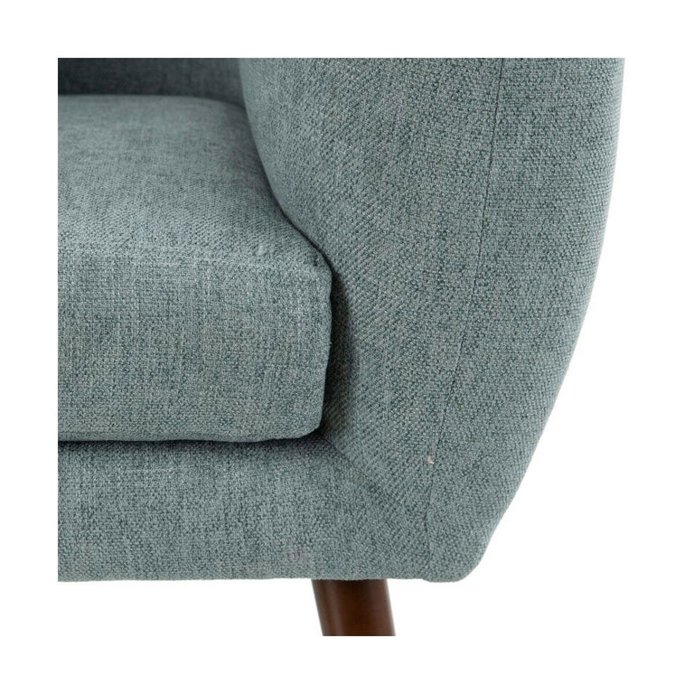 Fauteuil 81 x 73 x 70 cm Tissu Synthétique Bleu Bois
