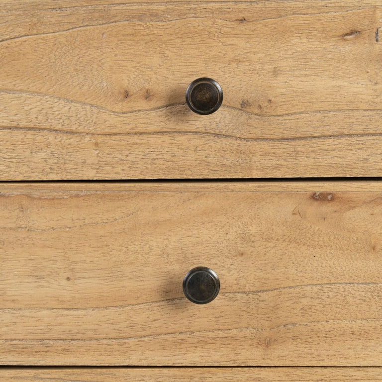 Table d'appoint MIRÓ 43 x 34 x 55 cm Naturel bois mindi