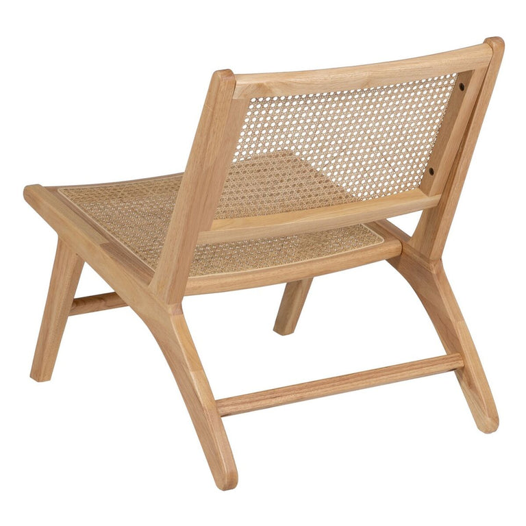 Fauteuil 60,5 x 73,5 x 72,5 cm Naturel Bois Rotin