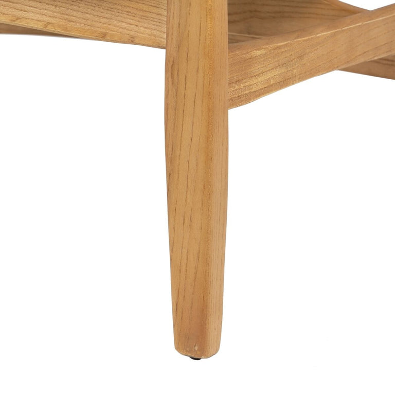 Fauteuil 67 x 73 x 84 cm Tissu Synthétique Beige Bois