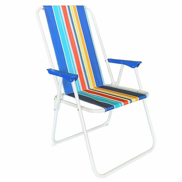Chaise Pliante Juinsa Stripe Fer Toile
