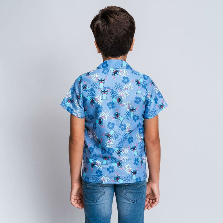 Chemise Stitch Bleu