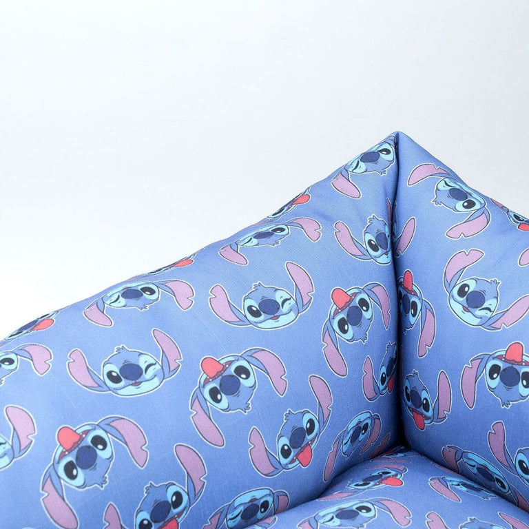 Lit pour chien Stitch Bleu (50 x 35 x 15 cm)