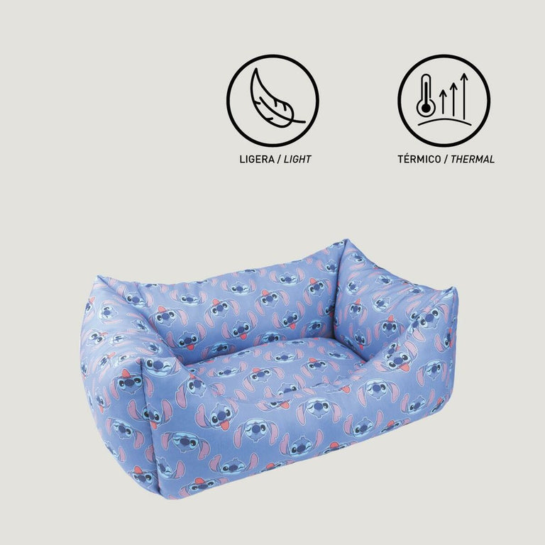 Lit pour chien Stitch Bleu (50 x 35 x 15 cm)