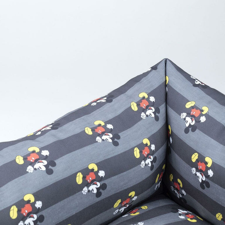 Lit pour chien Mickey Mouse Noir (50 x 35 x 15 cm)