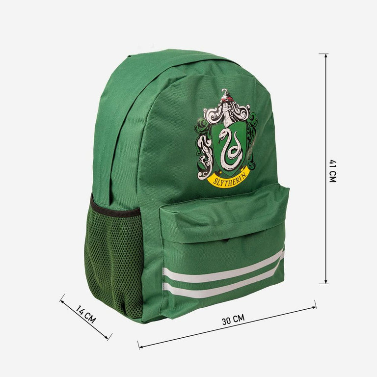 Sac à dos Casual Harry Potter Slytherin 30 x 41 x 14 cm Vert