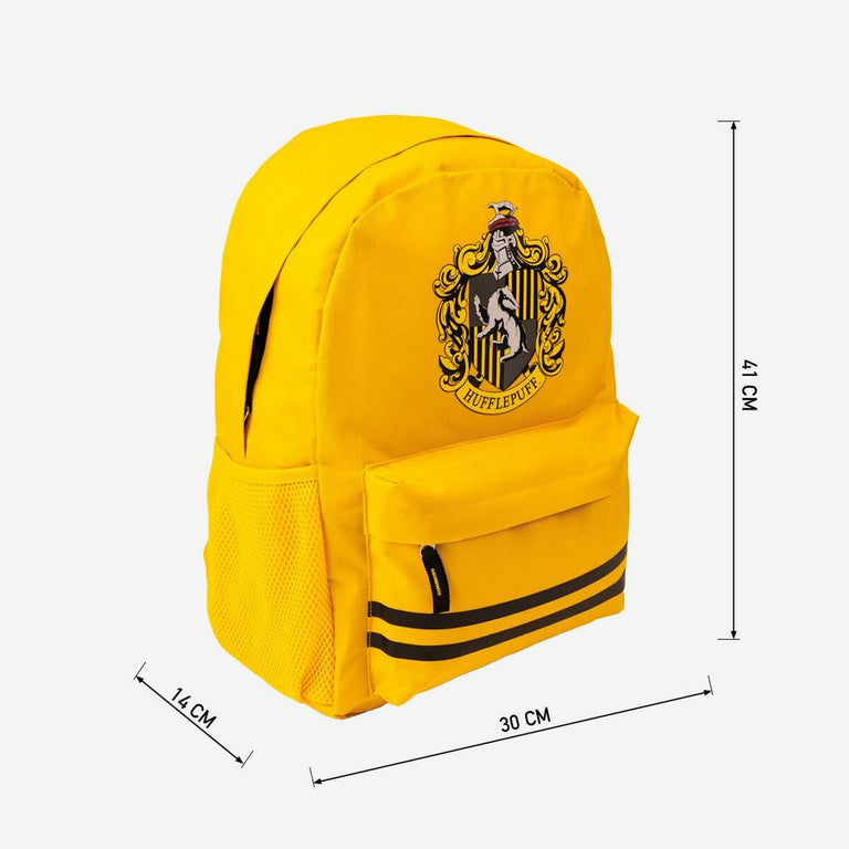 Sac à dos Casual Harry Potter Hufflepuff 30 x 41 x 14 cm Jaune