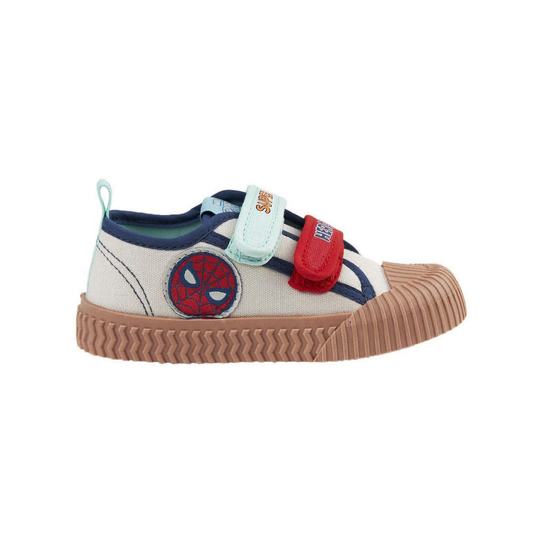 Chaussures casual enfant Spiderman Beige
