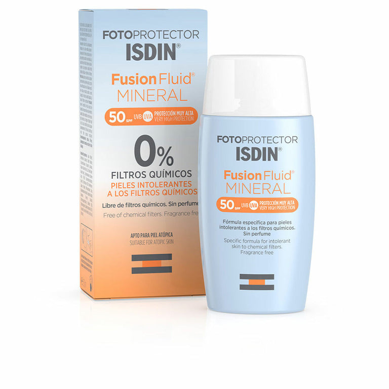 Protecteur Solaire Isdin Fotoprotector Fusion Fluid SPF 50+ (50 ml)