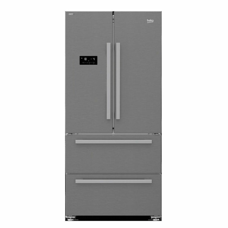 Réfrigérateur BEKO GNE60531XN Acier Porte française (182,5 x 84 cm)
