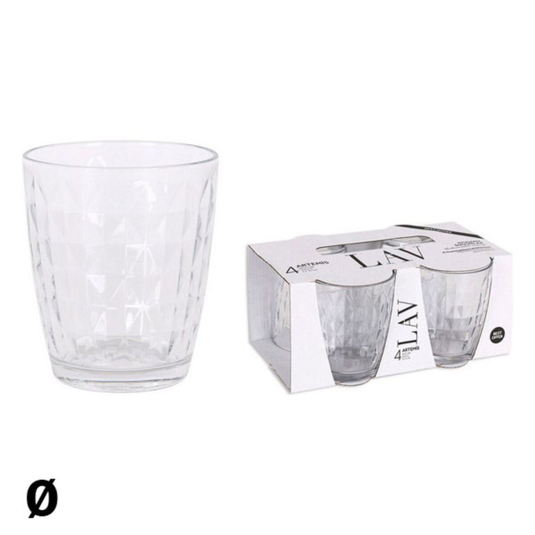 Set de Verres LAV Artemis 415 ml 340 ml 415 ml 4 Unités