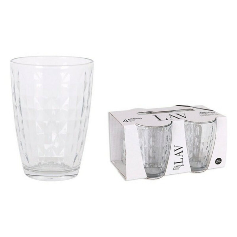 Set de Verres LAV Artemis 415 ml 340 ml 415 ml 4 Unités