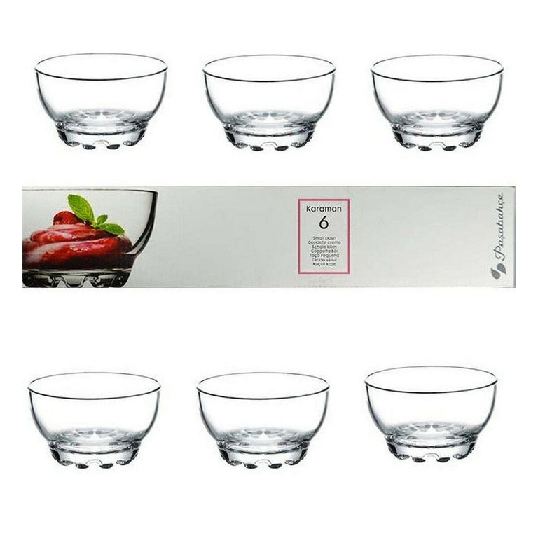 Bol Karaman 6 Unités Transparent verre (Ø 10,4 x 6 cm)