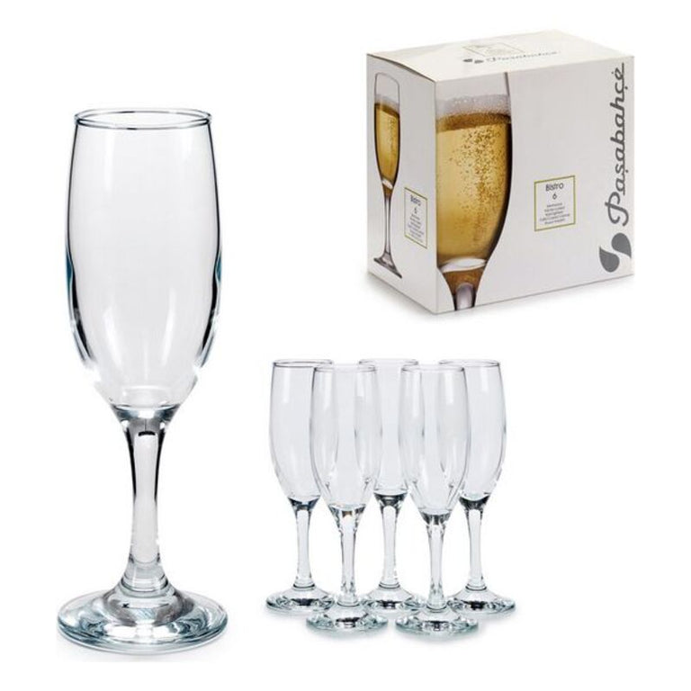 Coupe de champagne (6 Pièces) (13 x 19,5 x 20 cm)