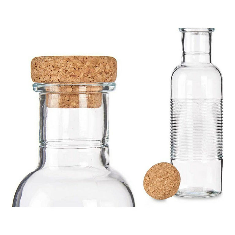Bouteille Hoop Transparent Liège verre (1070 ml)