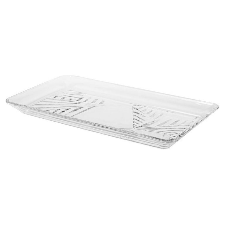 Plateau Madlen Verre Transparent (12 x 1,8 x 21,8 cm) (2 pcs)