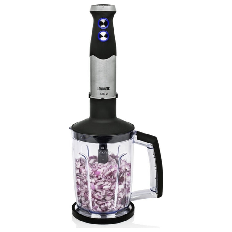 Mixeur plongeant Princess 221221 Noir Acier inoxydable 1000 W