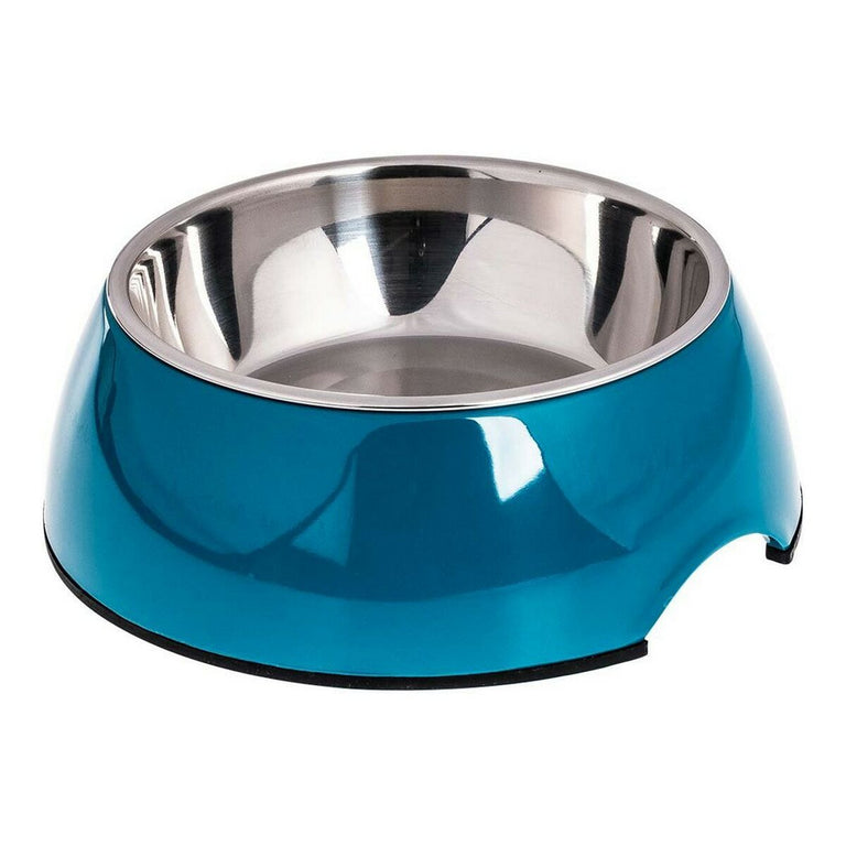 Mangeoire pour chiens Hunter Bleu Mélamine (22 x 22 x 11,5 cm)