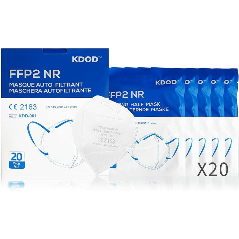 Masque FFP2 20 Unités Blanc (Reconditionné D)
