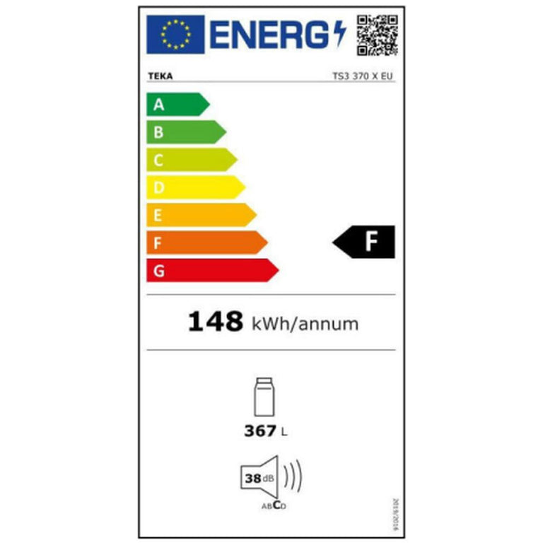 Réfrigérateur Teka TS3 370 Acier inoxydable