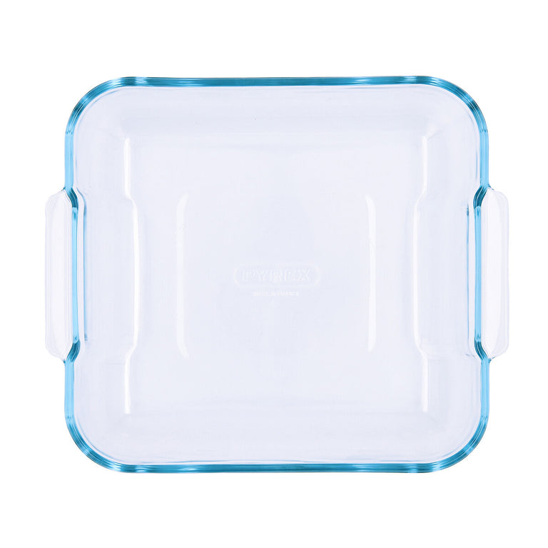 Plat à Gratin Pyrex Classic Carré Transparent verre 25 x 22 x 6 cm (6 Unités)