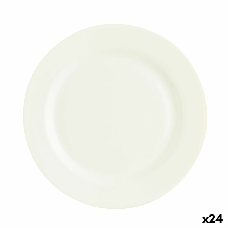 Assiette à dessert Arcoroc Intensity Beige verre (Ø 20,5 cm) (24 Unités)
