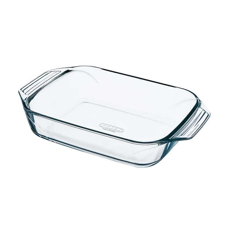 Plat de Four Pyrex Irresistible Rectangulaire 39 x 24,5 x 6,9 cm Transparent verre (6 Unités)