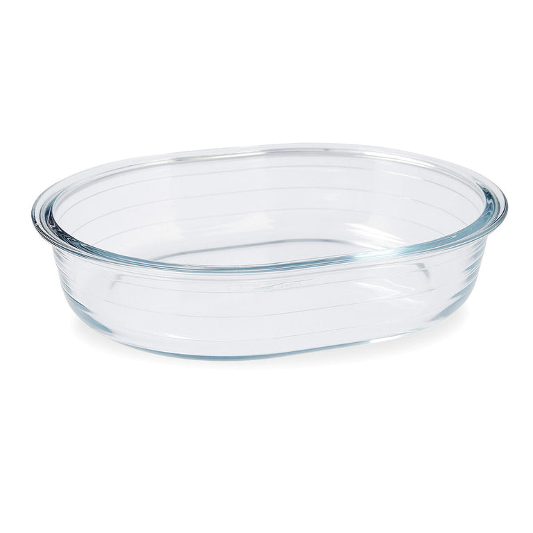 Plat à Gratin Pyrex Classic Oblongue Transparent verre 25 x 20 x 6 cm (6 Unités)