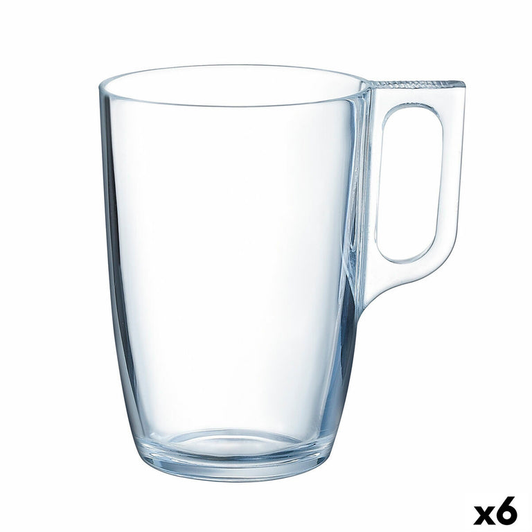 Tasse Luminarc Transparent verre (320 ml) (6 Unités)
