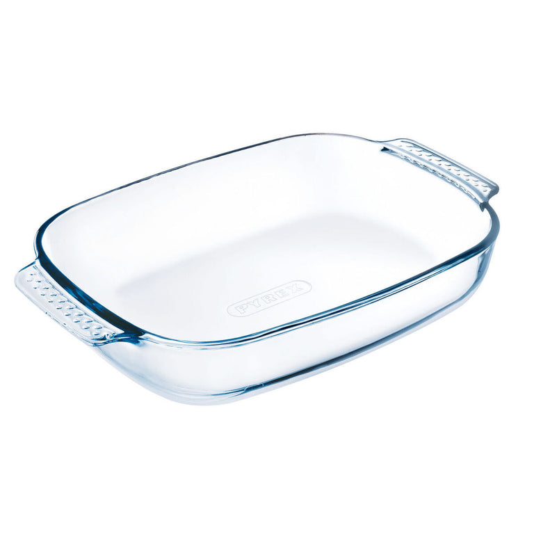 Plat à Gratin Pyrex Classic Rectangulaire Transparent verre 35 x 23 cm (6 Unités)