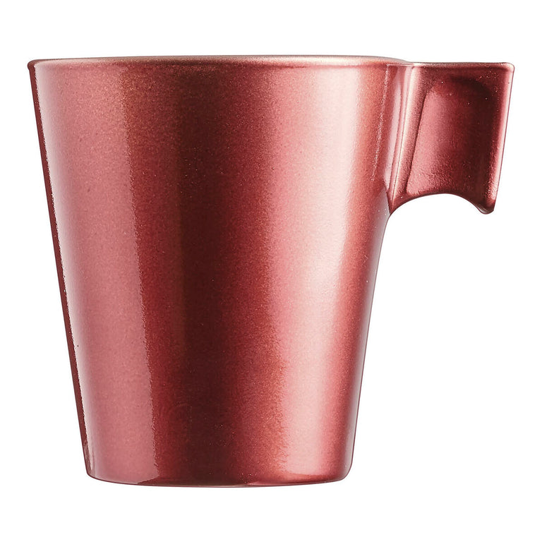 Tasse mug Luminarc Flashy Rouge 80 ml verre (24 Unités)