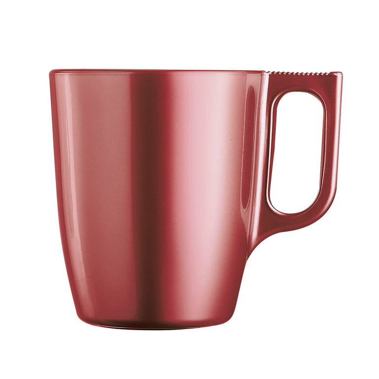 Tasse mug Luminarc Flashy Rouge 250 ml verre (6 Unités)