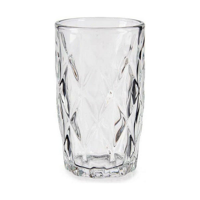 Verre Diamant Transparent verre (340 ml) (6 Unités)