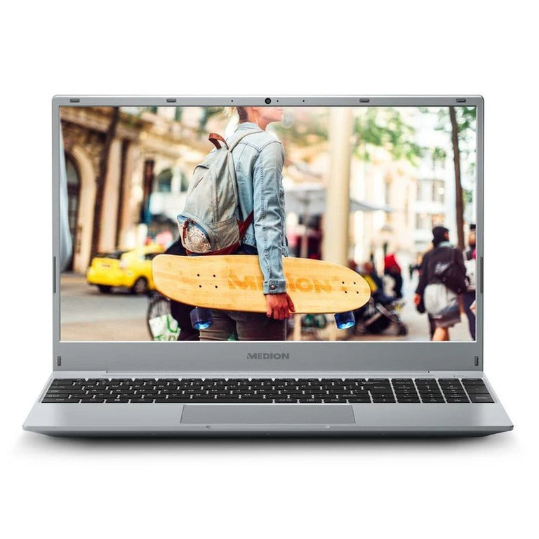 Ordinateur Portable Medion Akoya E15301 MD62123 Espagnol Qwerty 256 GB SSD 15,6" 8 GB RAM AMD Ryzen 3-3200U